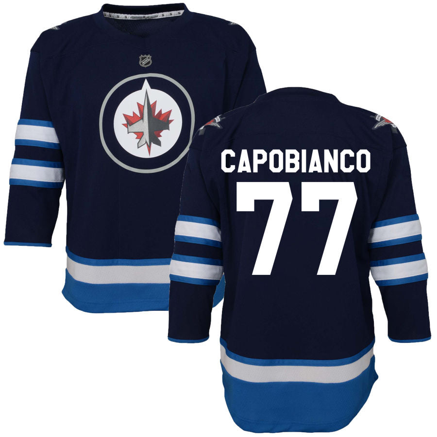 Kyle Capobianco Winnipeg Jets Toddler Home Replica Jersey - Navy