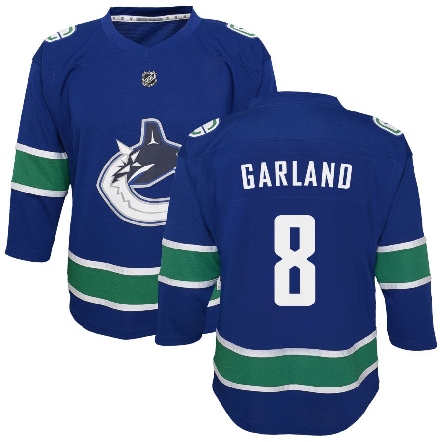 Conor Garland Vancouver Canucks Youth Replica Jersey - Blue