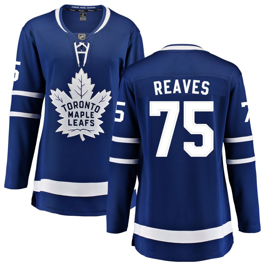 Ryan Reaves Toronto Maple Leafs Fanatics Branded Women's Home Breakaway Jersey - Blue