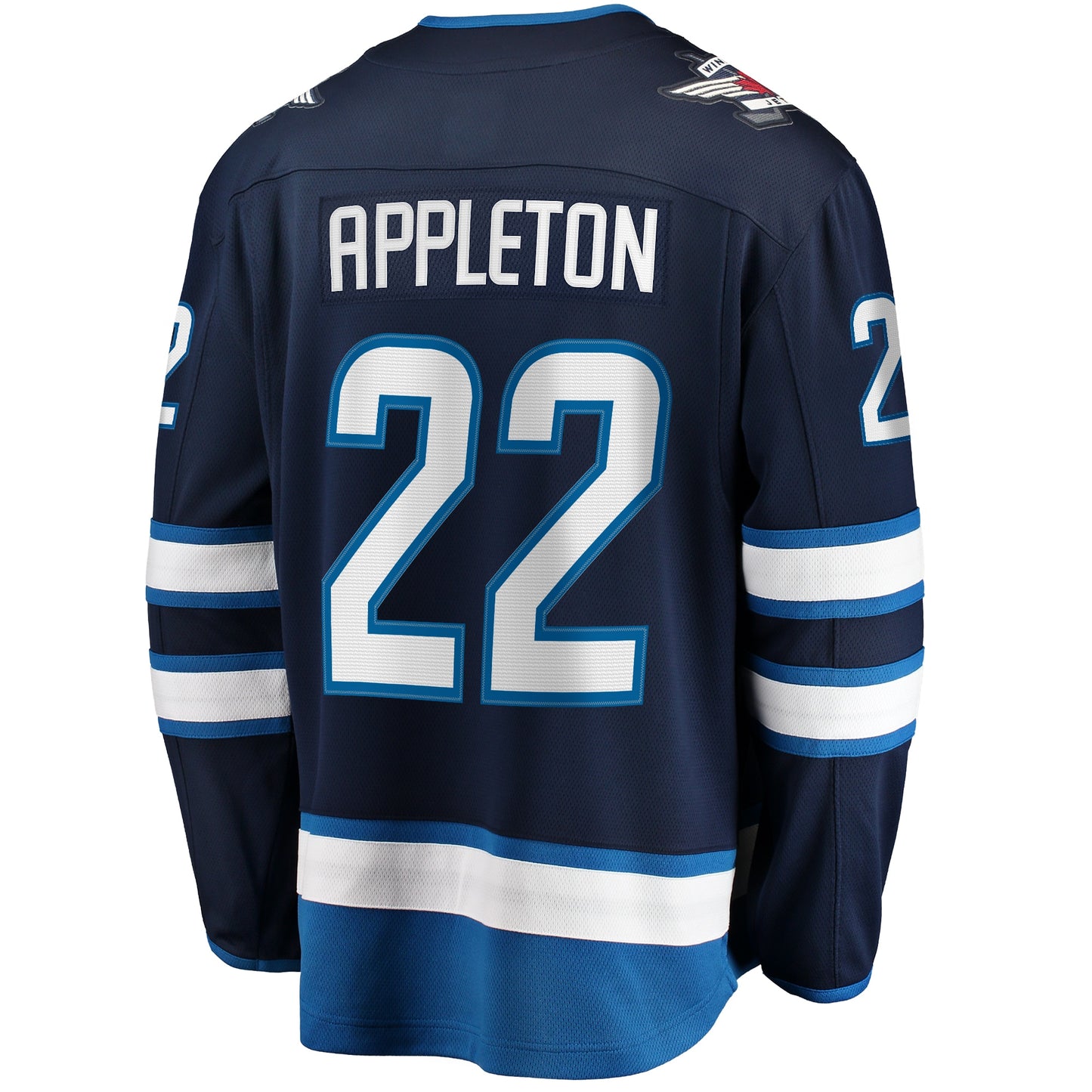 Mason Appleton Winnipeg Jets Fanatics Branded Home Breakaway Jersey - Navy