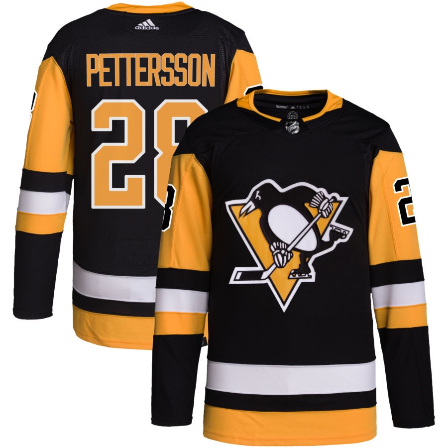 Marcus Pettersson Pittsburgh Penguins adidas Home Primegreen Authentic Pro Jersey - Black